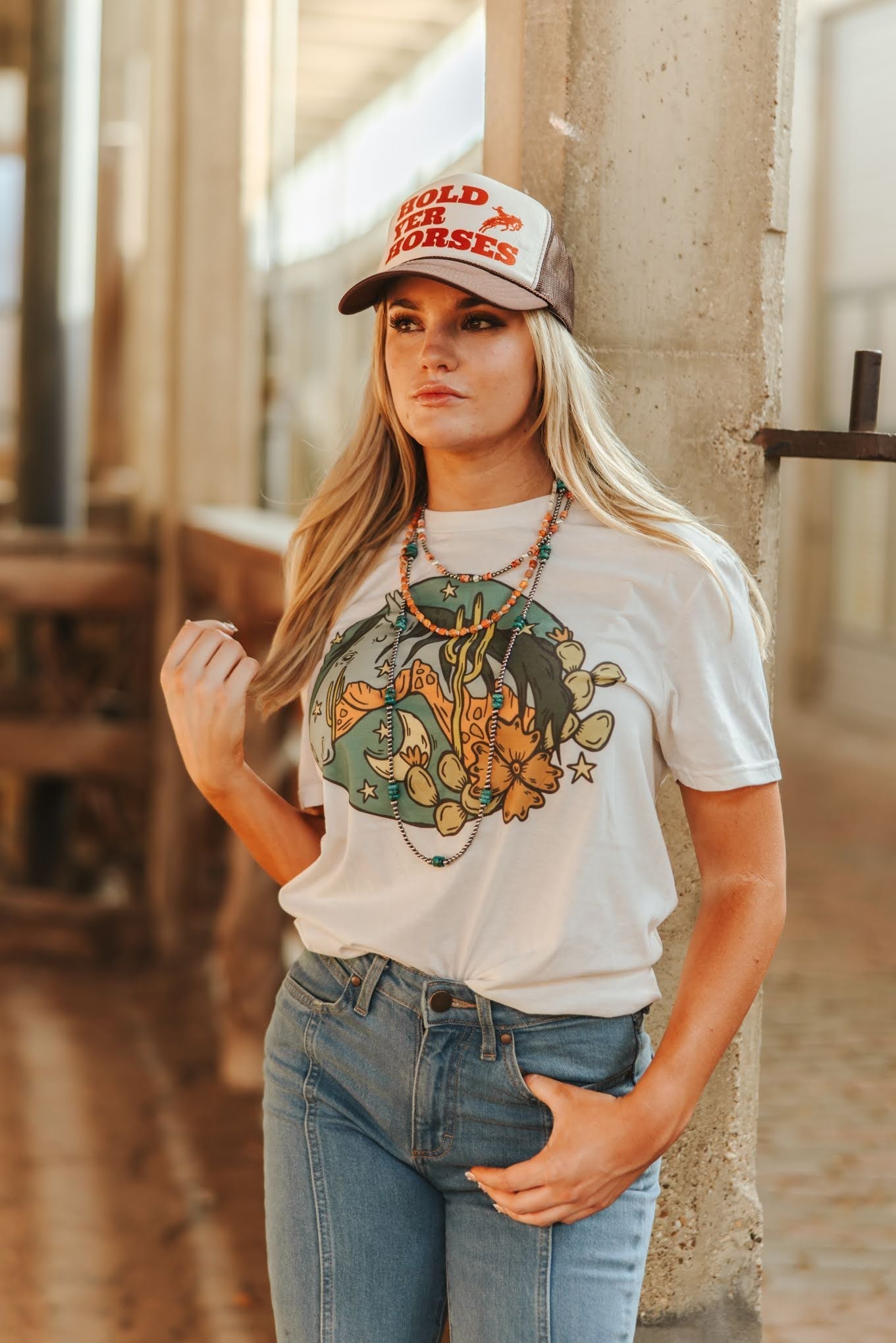 Wild Junkie Desert Dreams Graphic Tee — main product shot