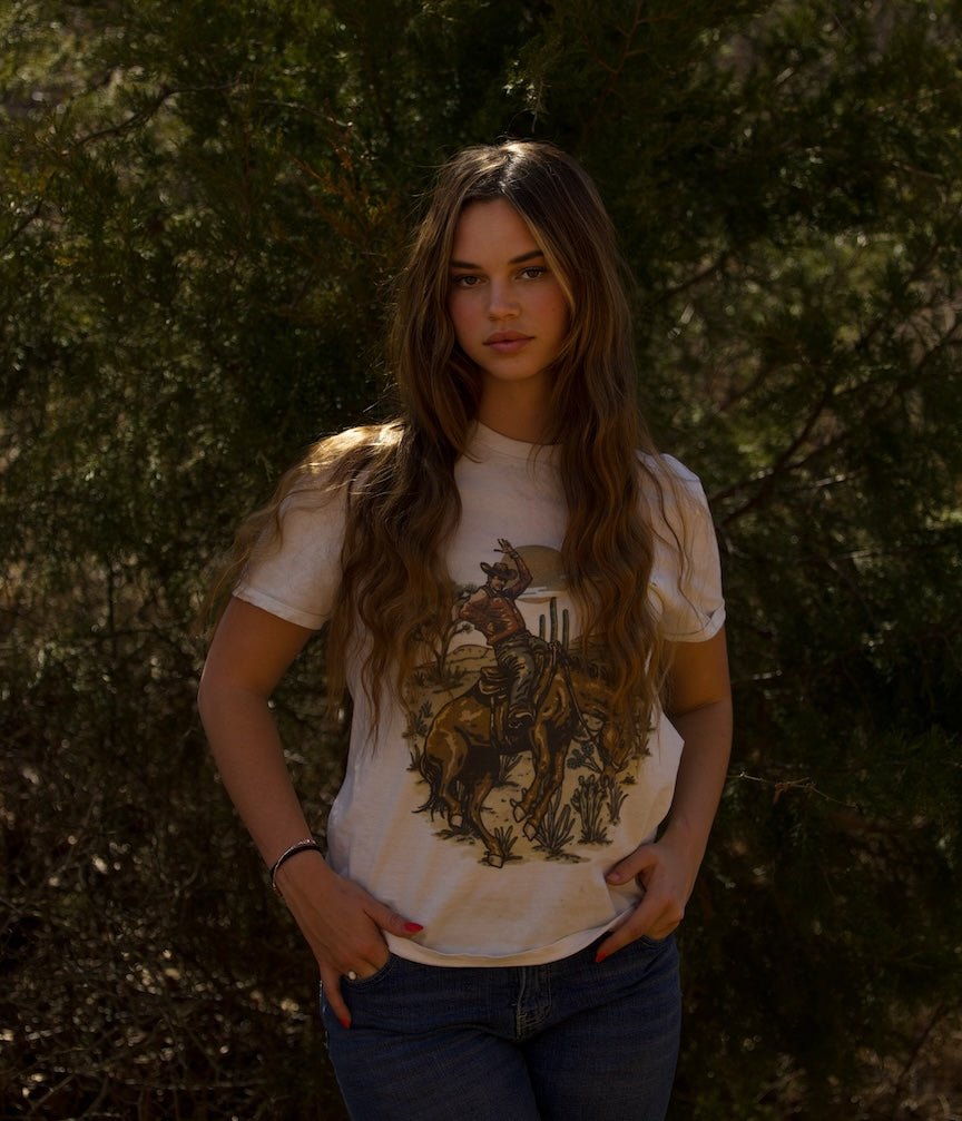 Wild Junkie Desert Spirit Graphic Tee — main product shot