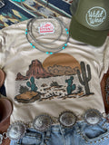 Wild Junkie Desertscape Graphic Tee — main product shot