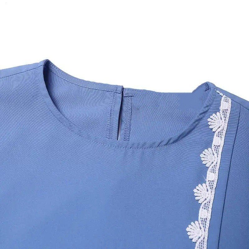 Mariam's Collection Designer Casual Abaya With Lace Detailing (MA146) — detail shot 9