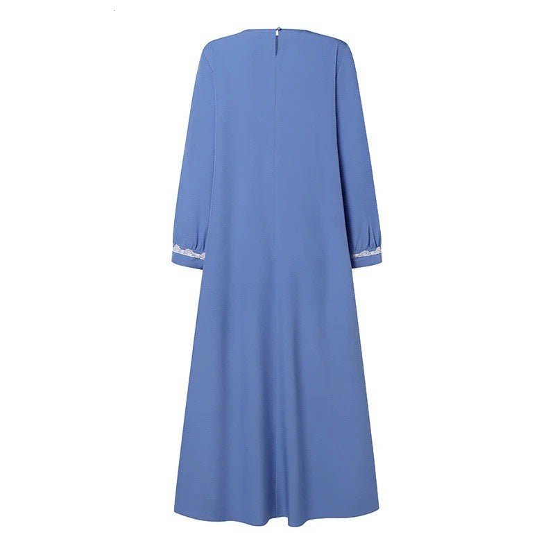 Mariam's Collection Designer Casual Abaya With Lace Detailing (MA146) — detail shot 8