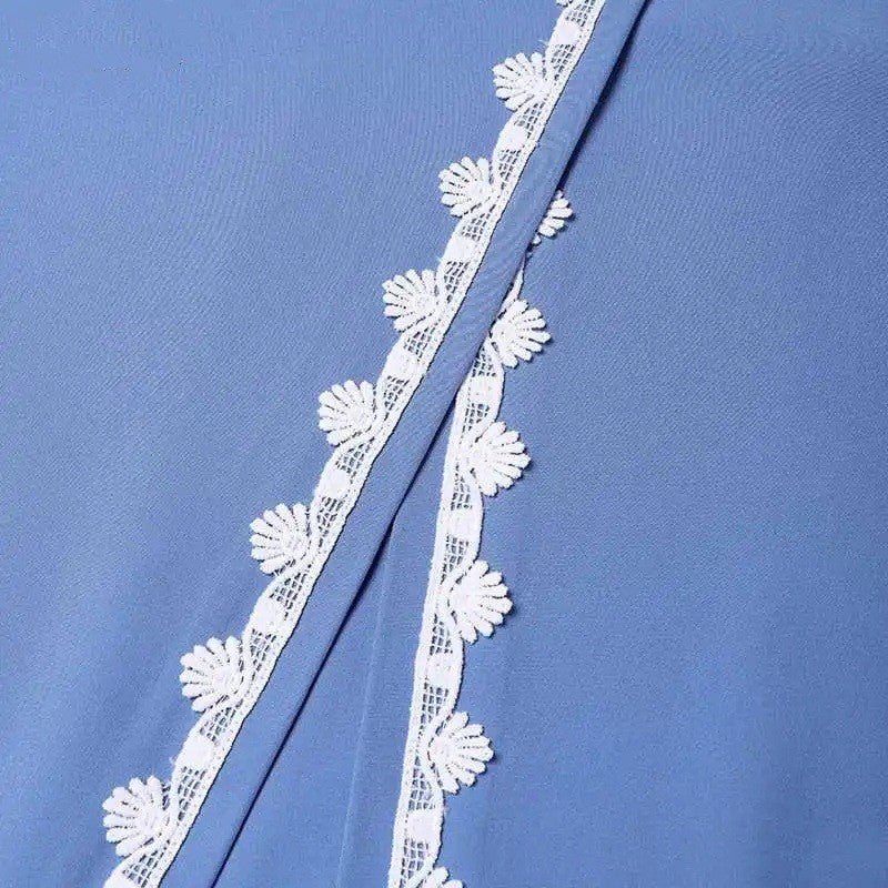 Mariam's Collection Designer Casual Abaya With Lace Detailing (MA146) — detail shot 10