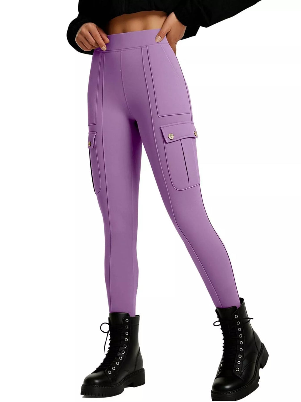 High Waist Active Pants