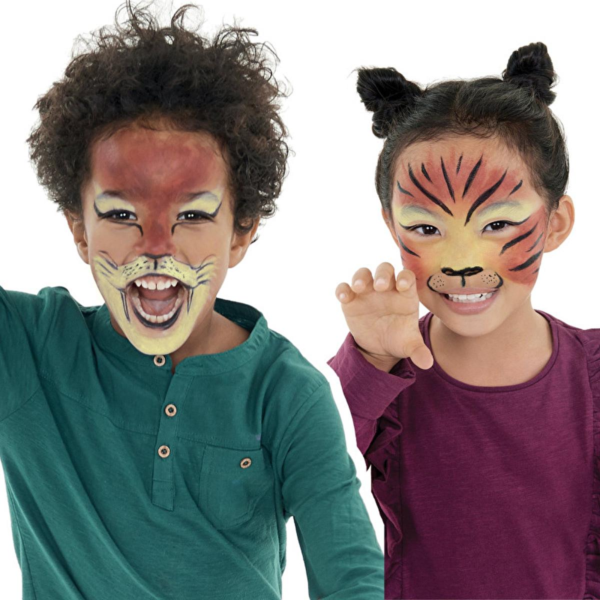 Carioca Non-Toxic Face Paint for Kids - 3 Colors, Water-Based, Dermatologically Tested