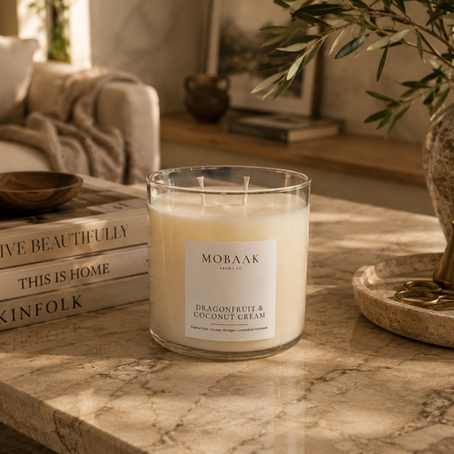 Dragonfruit + Coconut Cream Candle – Mobaak Aromatherapy Shoppe