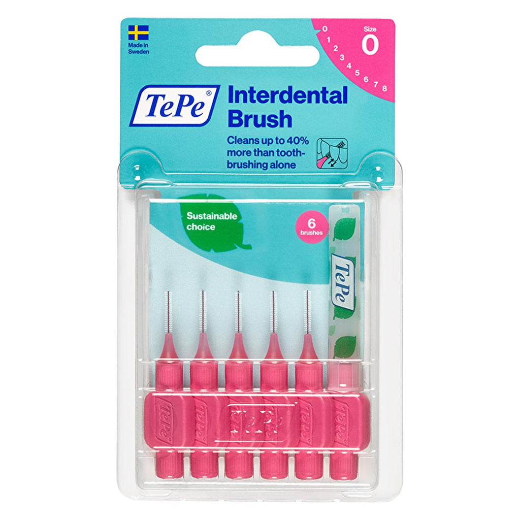 Tepe Interdental Brush 0.4 mm - Effective Oral Care for Dental Implants & Bridges