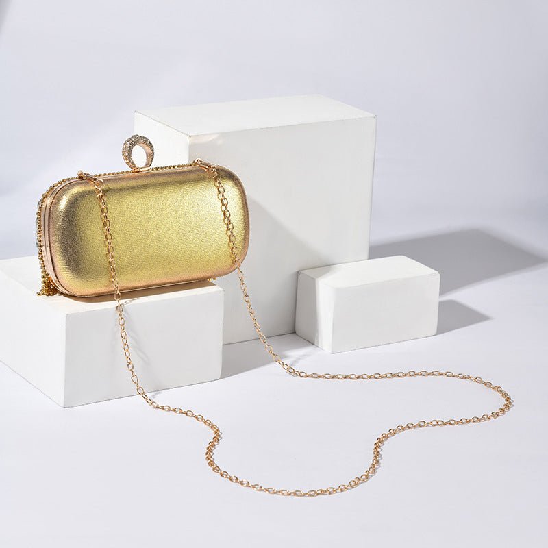 Mariam's Collection Diamond-Studded Party Clutch Versatile Layered Crystal Evening Bag (MAC283) — product category context