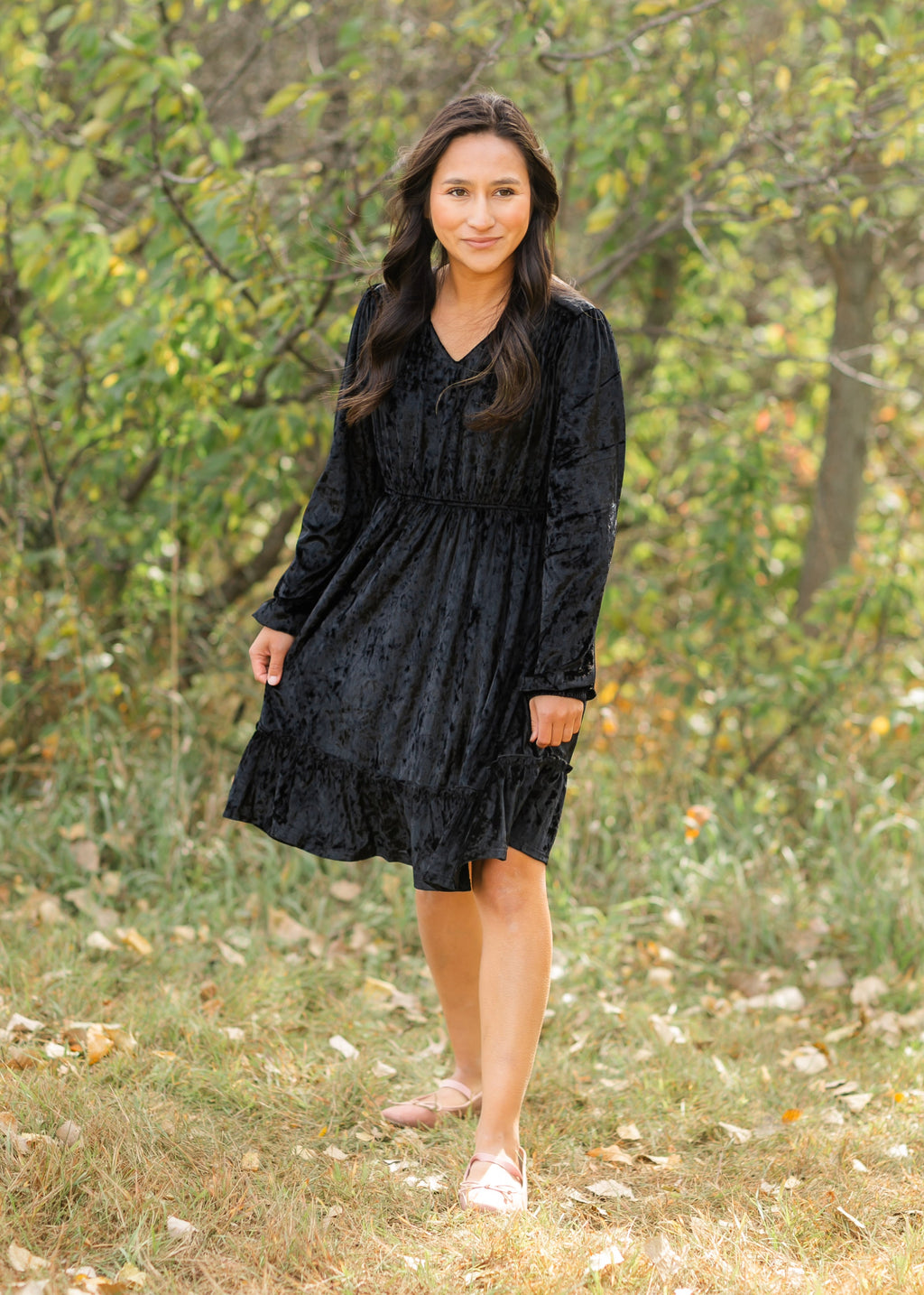 Inherit Co. Diana Velvet Midi Dress - FINAL SALE — feature highlight