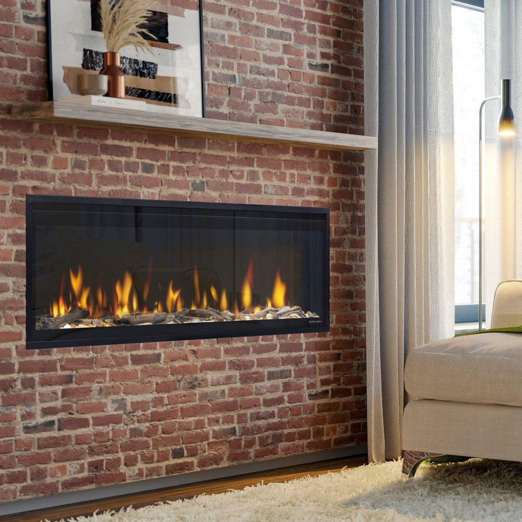 Dimplex Ignite Evolve 50-Inch Premium Built-In Linear Electric Fireplace With Trim Kit [500002573] (SAK34812) – SAKSBY WHOLES