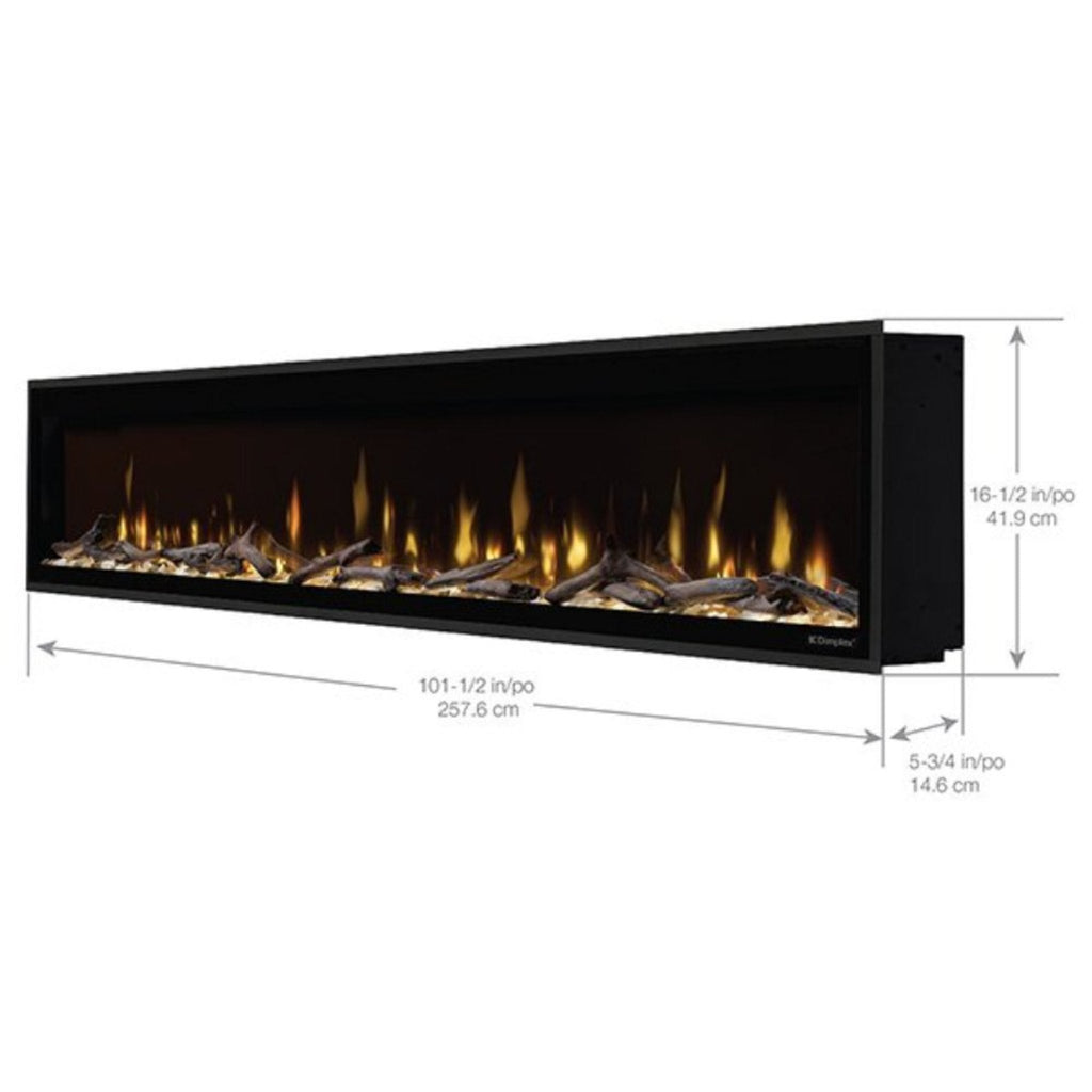 Dimplex Ignite Evolve 50-Inch Premium Built-In Linear Electric Fireplace With Trim Kit [500002573] (SAK34812) – SAKSBY WHOLES