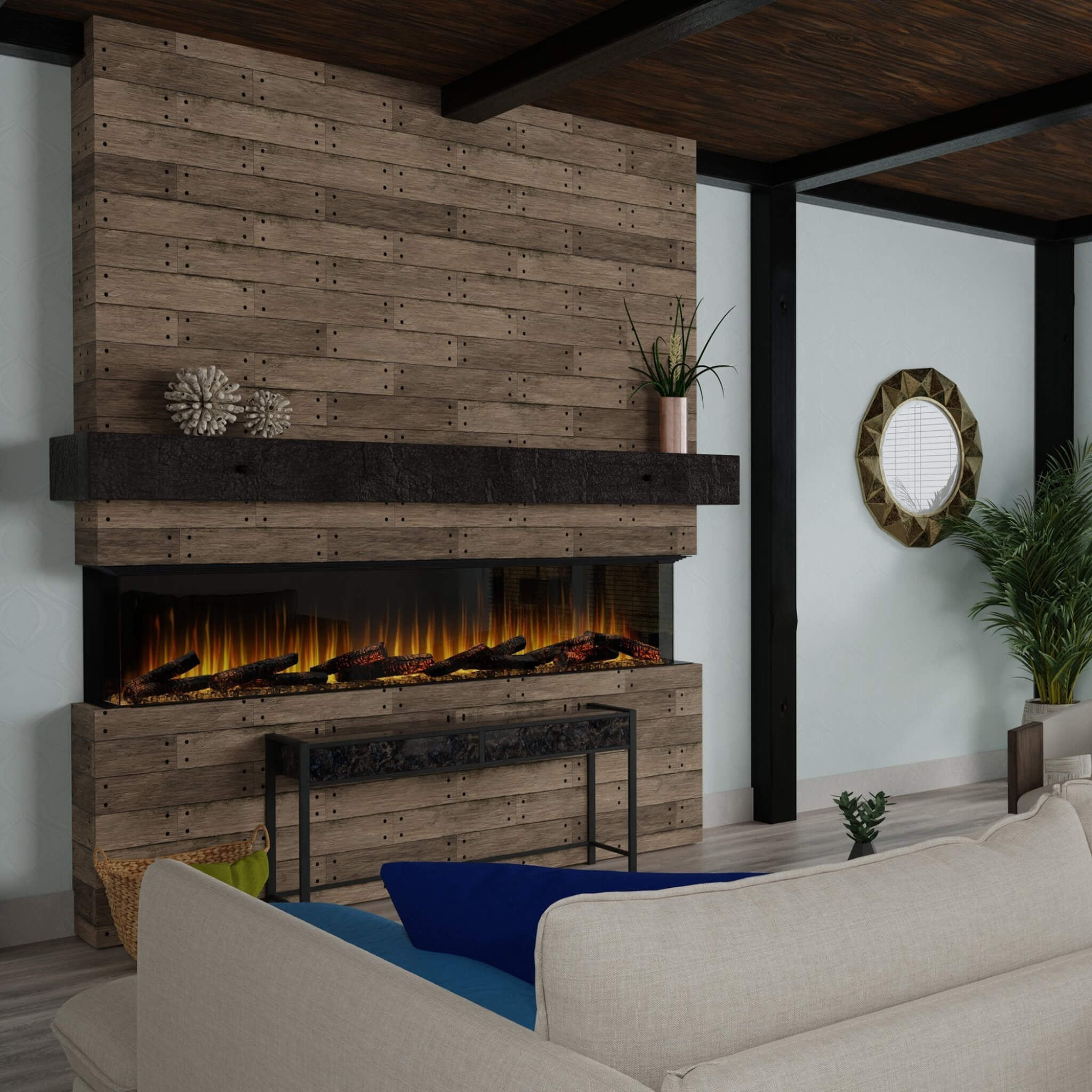 Dimplex Ignite Ultra Built-In Electric Fireplace With Multi Function Remote Control [ULT50/60/74/88] (SAK51854) – SAKSBY WHOL