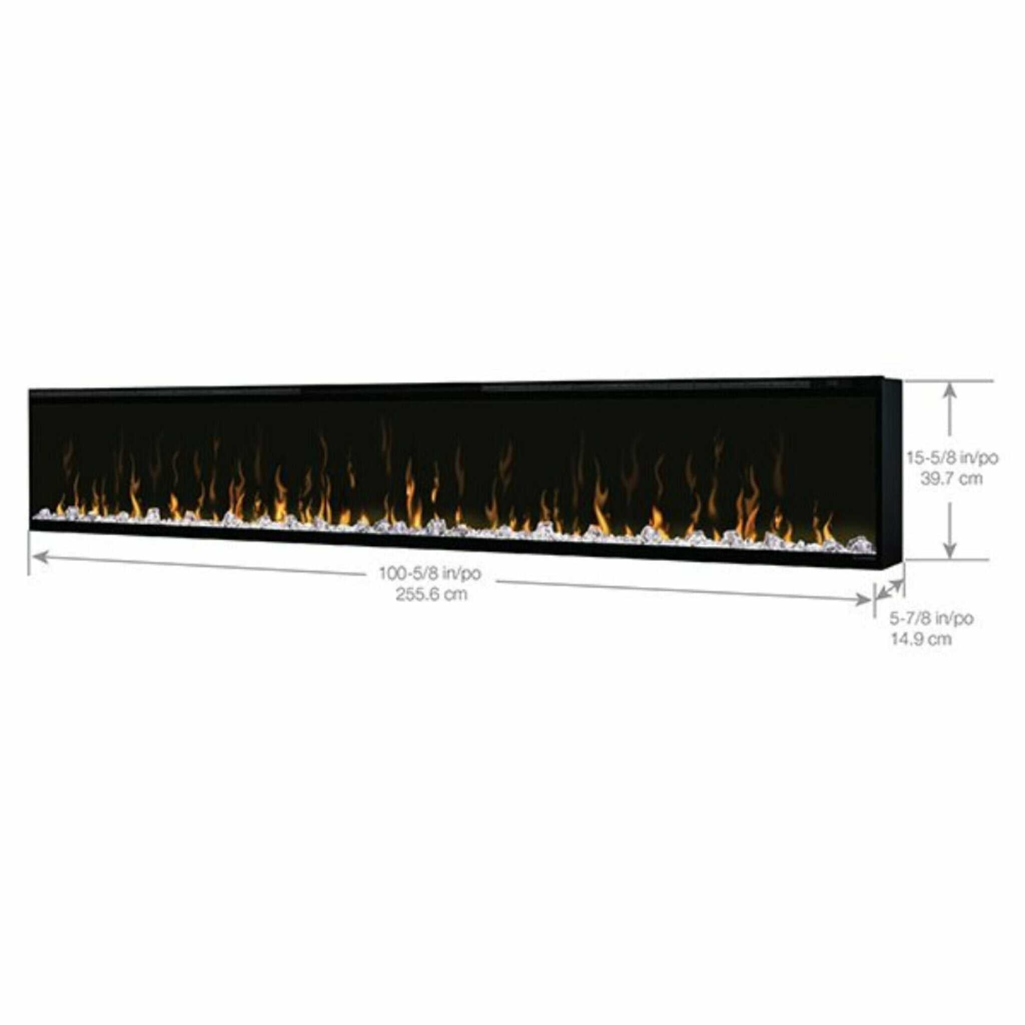 Dimplex IgniteXL 100-Inch Built-In Linear Electric Fireplace [XLF100] (SAK28479) – SAKSBY WHOLESALE, view 4