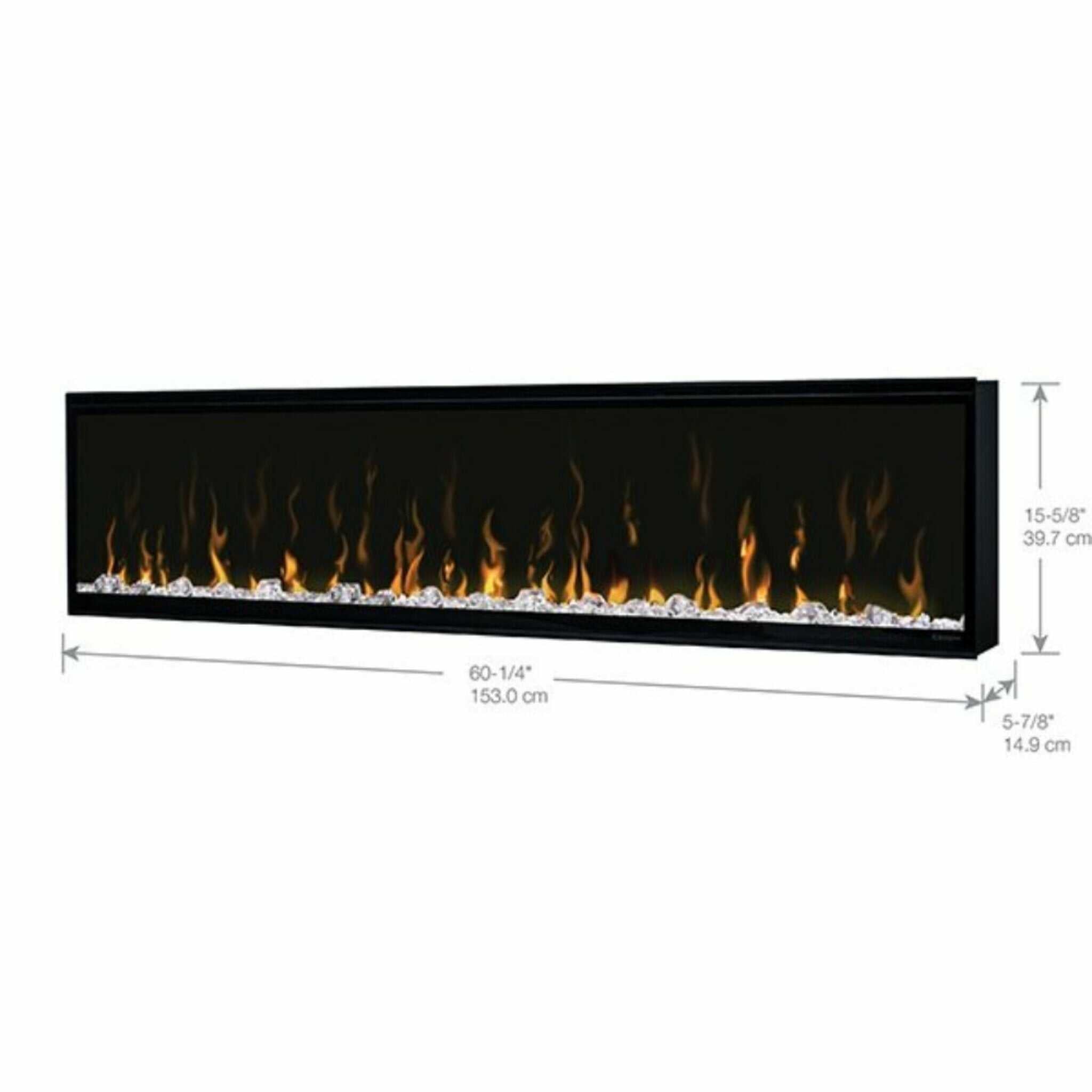 Dimplex IgniteXL 60-Inch Linear Fireplace Electric W/ Heat Boost & Multi Function Remote [XLF60] (SAK78902) – SAKSBY WHOLESAL