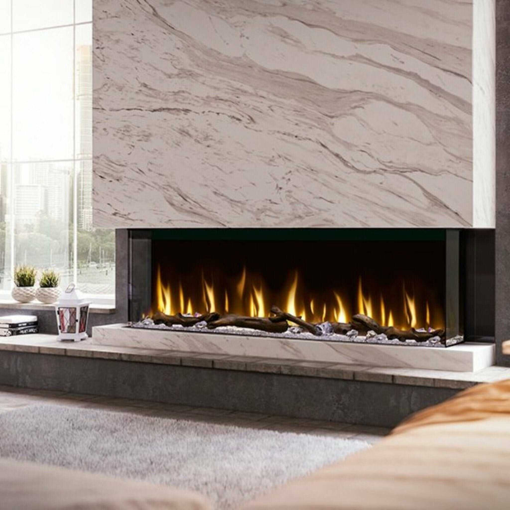 Dimplex IgniteXL Bold 60-Inch Built-In Linear Modern Electric Fireplace With Multi Colored Flames [XLF6017-XD] (SAK90413) – S