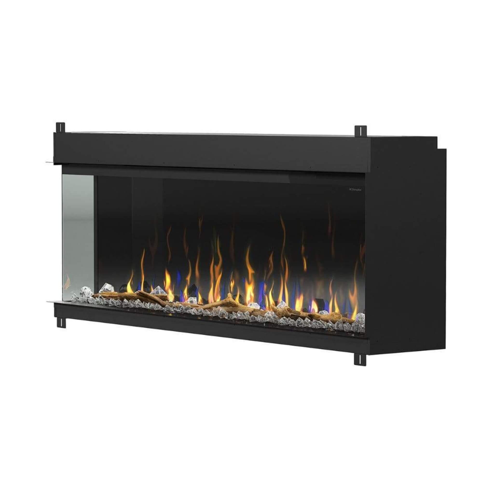 Dimplex IgniteXL Bold 60-Inch Built-In Linear Modern Electric Fireplace With Multi Colored Flames [XLF6017-XD] (SAK90413) – S