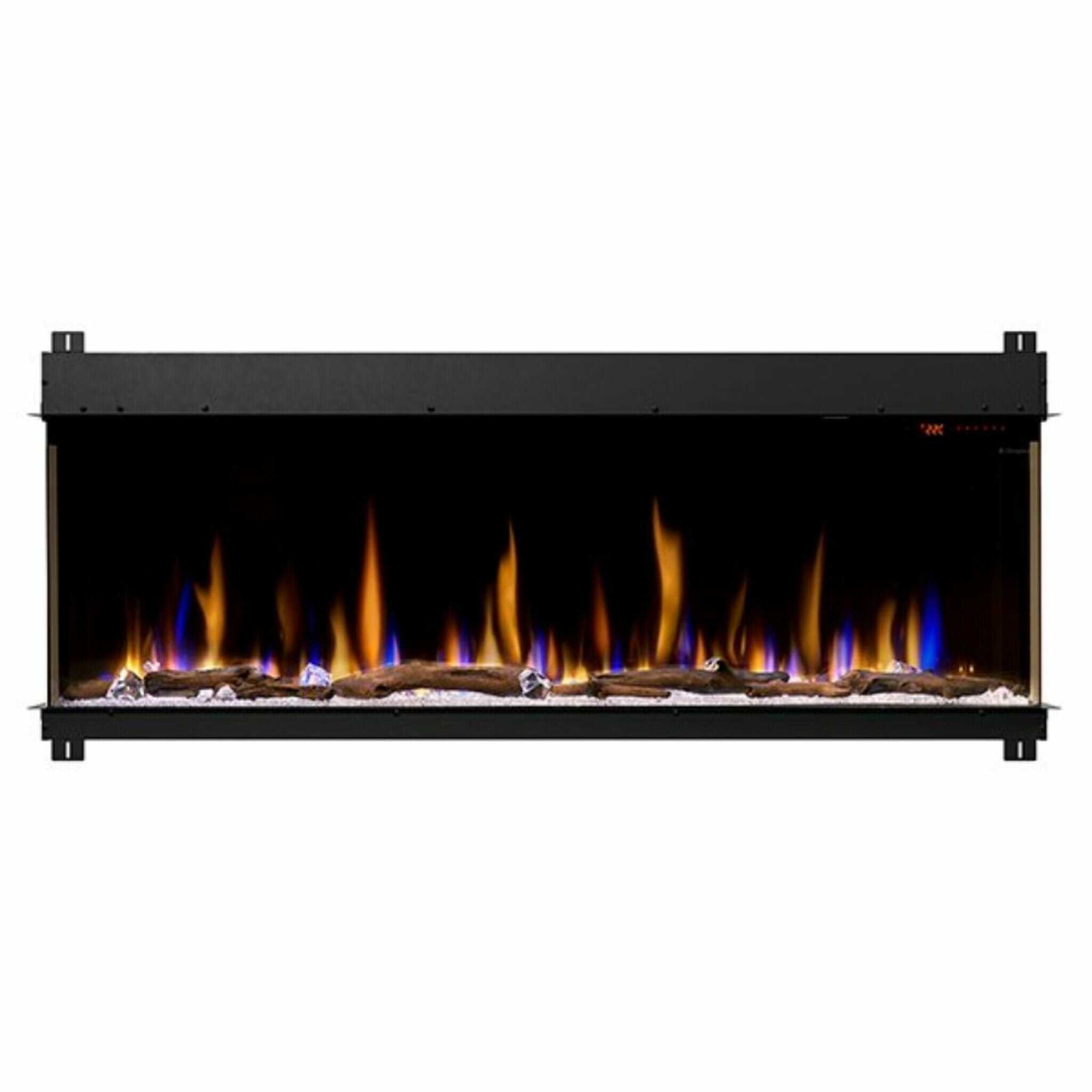 Dimplex IgniteXL Bold 60-Inch Built-In Linear Modern Electric Fireplace With Multi Colored Flames [XLF6017-XD] (SAK90413) – S