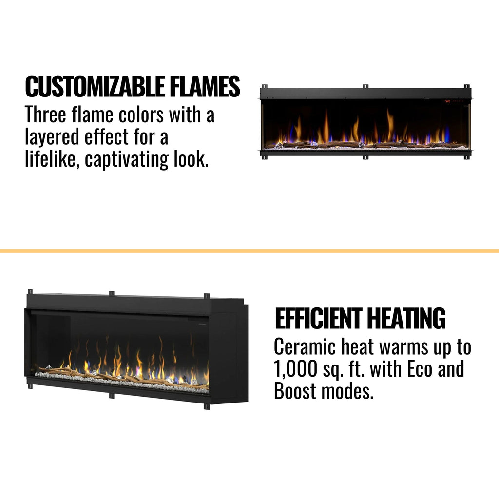 Dimplex IgniteXL Bold 74-Inch Deep Built-In Linear Electric Fireplace [XLF7417-XD] (SAK78959) – SAKSBY WHOLESALE, view 11