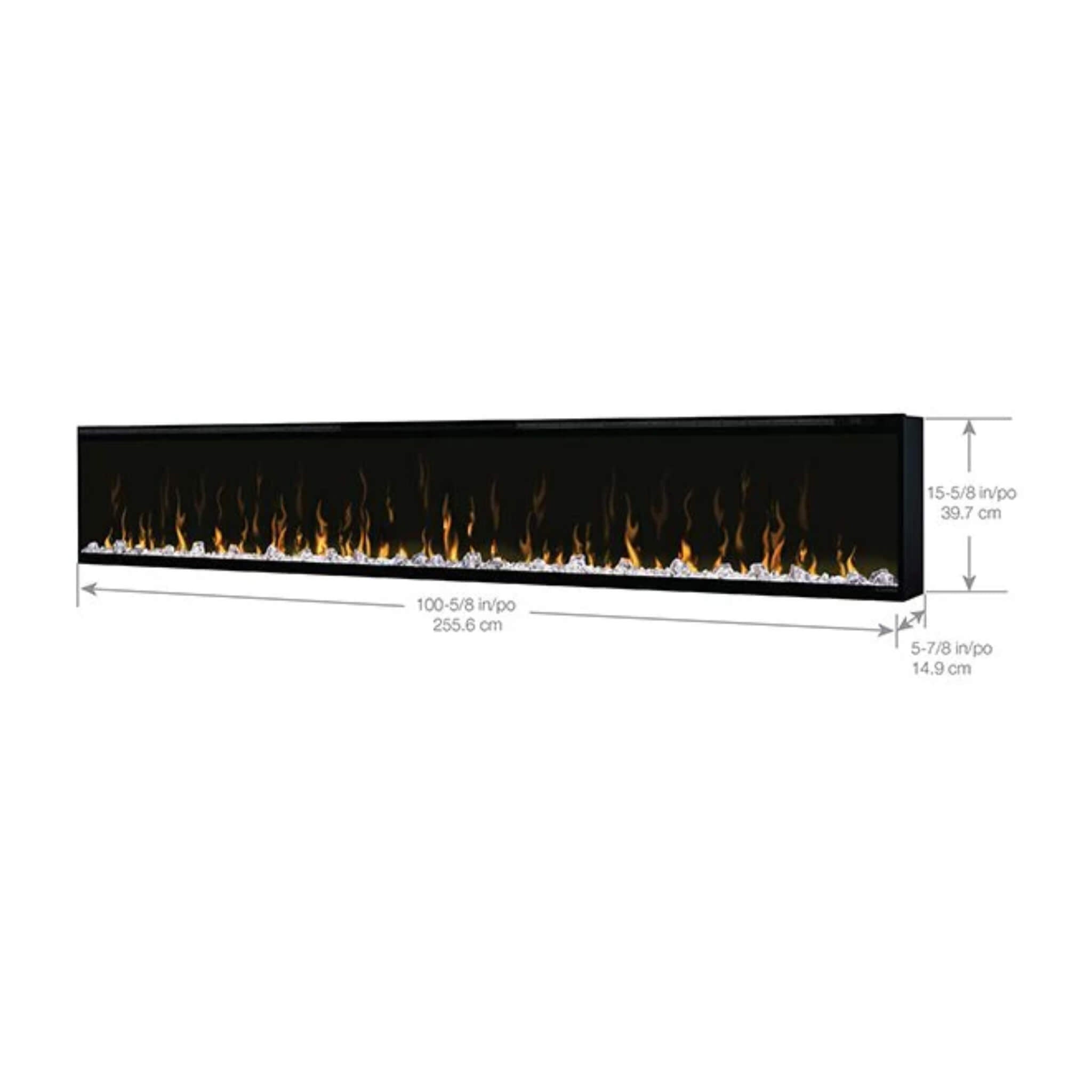 Dimplex IgniteXL 100-Inch Built-In Linear Electric Fireplace [XLF100] (SAK28479) – SAKSBY WHOLESALE, view 10