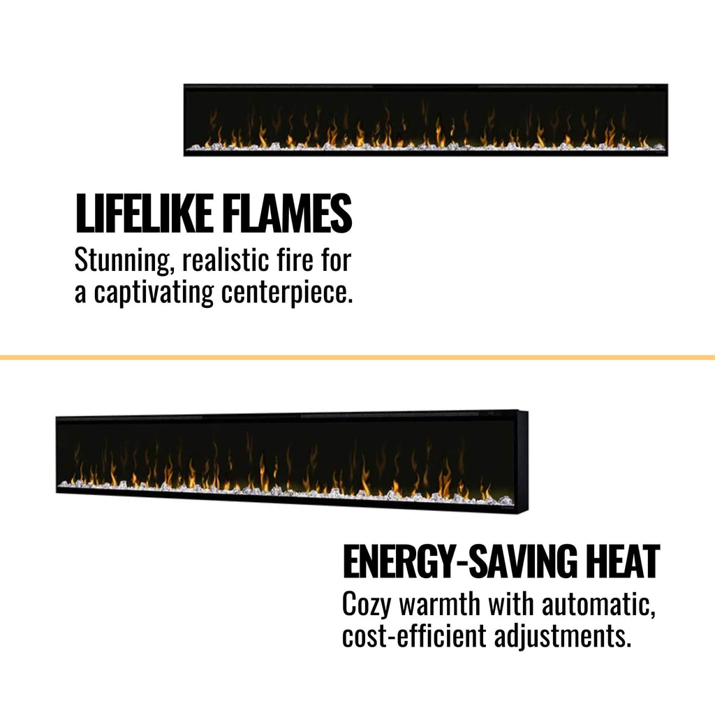 Dimplex IgniteXL 100-Inch Built-In Linear Electric Fireplace [XLF100] (SAK28479) – SAKSBY WHOLESALE, view 11