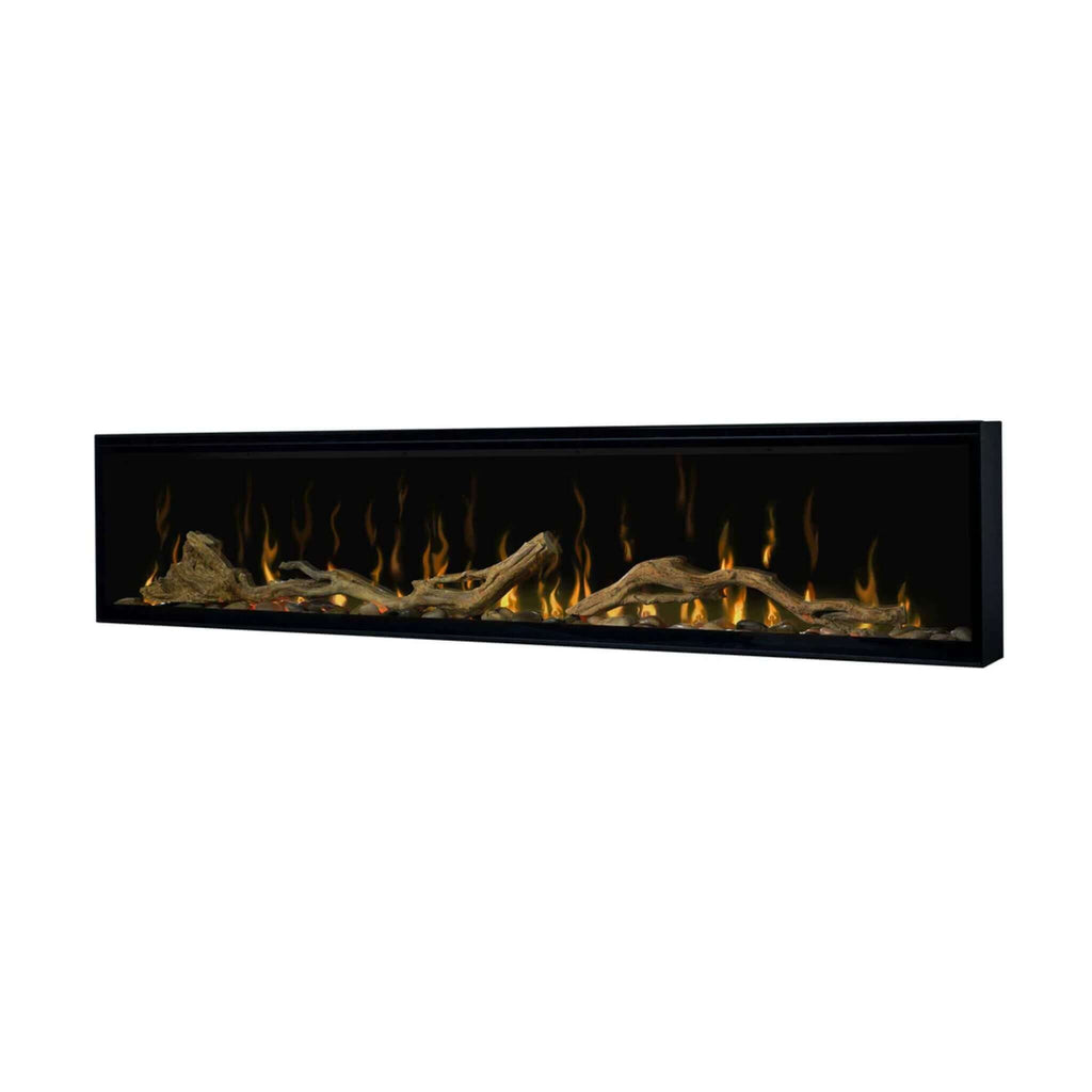 Dimplex IgniteXL 74-Inch Premium Built-In Linear Electric Fireplace With Integrated Heater Fan [XLF74] (SAK14736) – SAKSBY WH