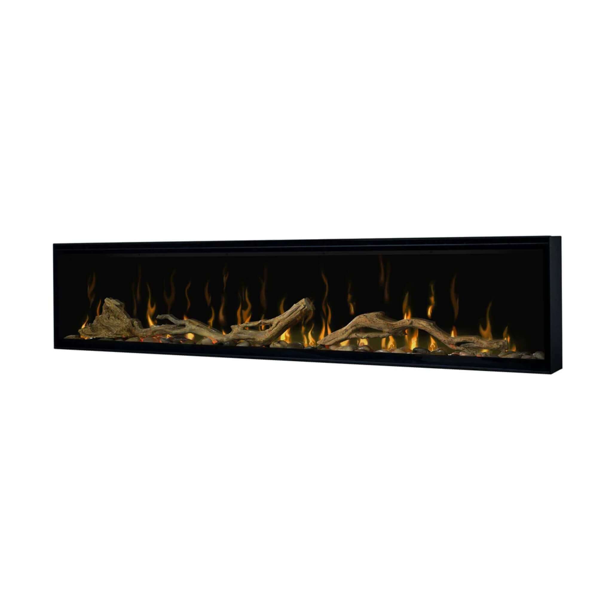 Dimplex IgniteXL 74-Inch Premium Built-In Linear Electric Fireplace With Integrated Heater Fan [XLF74] (SAK14736) – SAKSBY WH