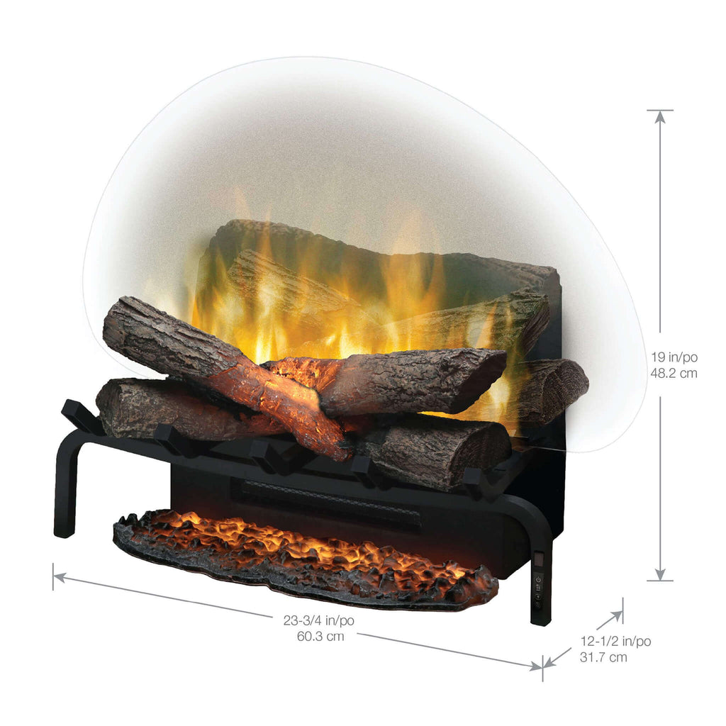Dimplex Revillusion 20-Inch Electric Fireplace Log Set [RLG20] (SAK29115) – SAKSBY WHOLESALE, view 5
