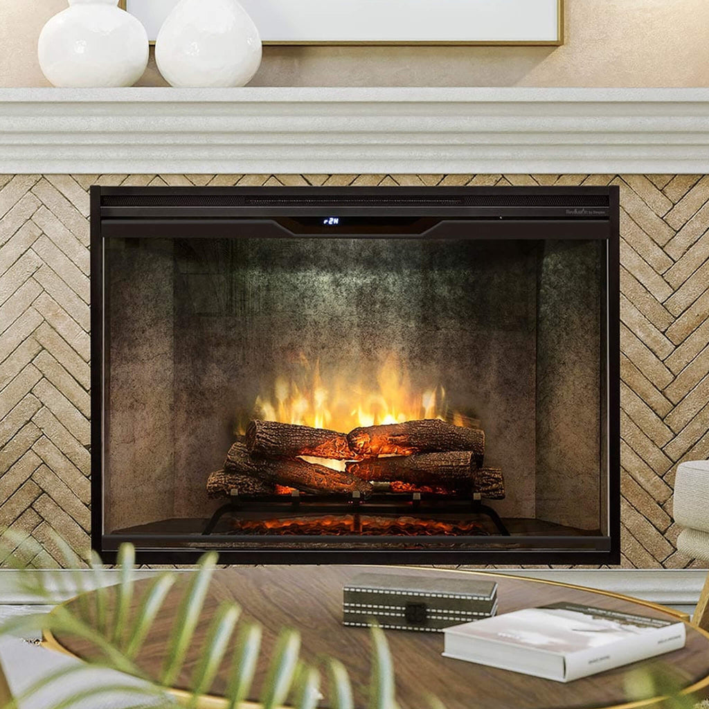 Dimplex Revillusion Built-In Electric Firebox W/ Weathered Concrete Line & Plug Kit [RBF30/42WC-FG] (SAK46891) – SAKSBY WHOLE