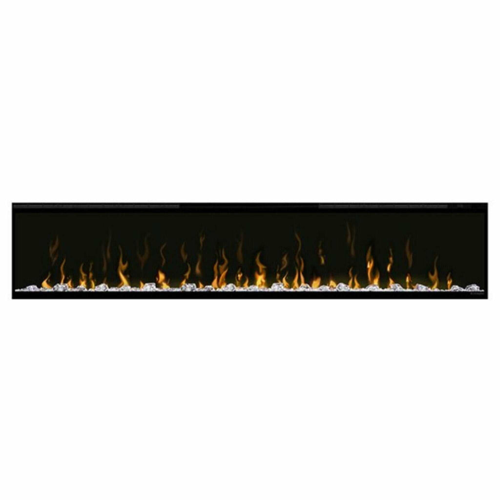 Dimplex IgniteXL 74-Inch Premium Built-In Linear Electric Fireplace With Integrated Heater Fan [XLF74] (SAK14736) – SAKSBY WH