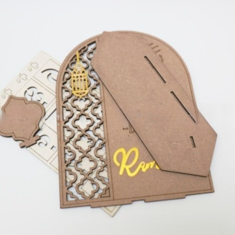 Mariam's Collection DIY Wooden Star & Moon Countdown Calendar (MAC337） — detail shot 7