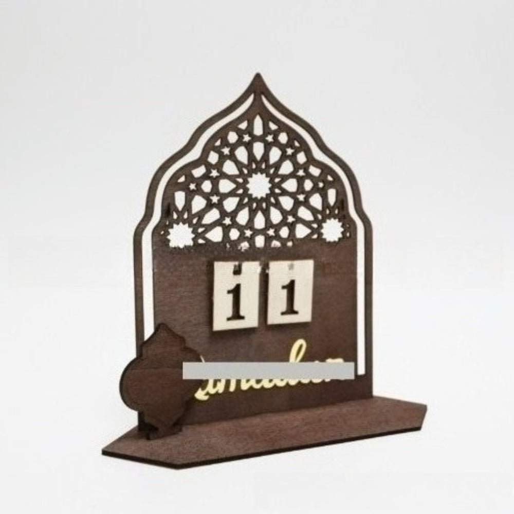 Mariam's Collection DIY Wooden Star & Moon Countdown Calendar (MAC337） — detail shot 9