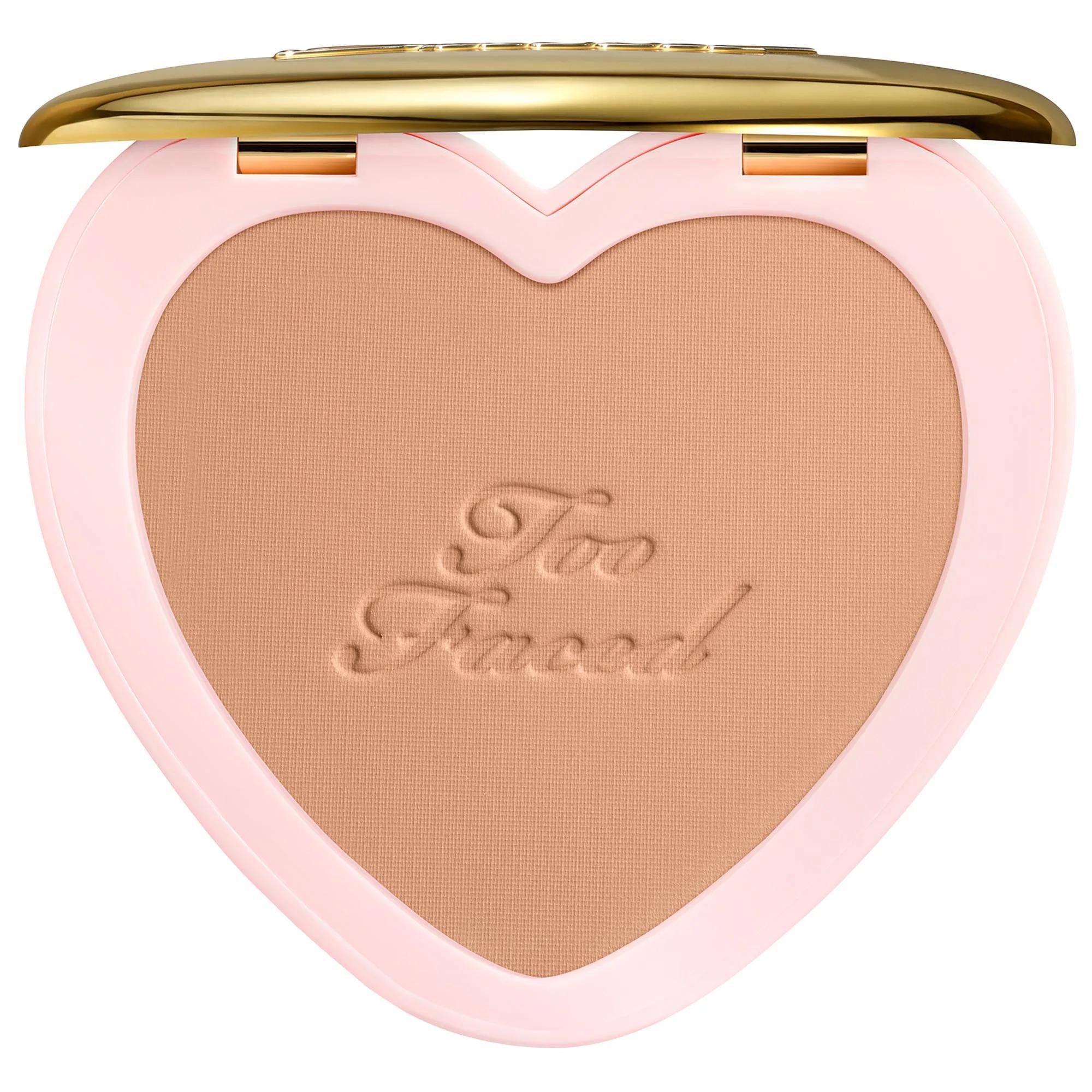Too Faced Born This Way Soft Blur Flexible Finish Setting Powder - Non-Comedogenic, Oil-Absorbing, Matte Finish Makeup for Flawless Skin