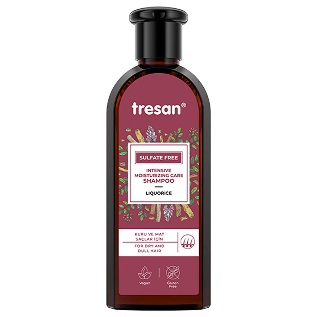 Tresan Sulfate-Free Shampoo with Licorice Root Extract - Moisturizing, Gentle, Natural Hair Care - 10.14 fl oz