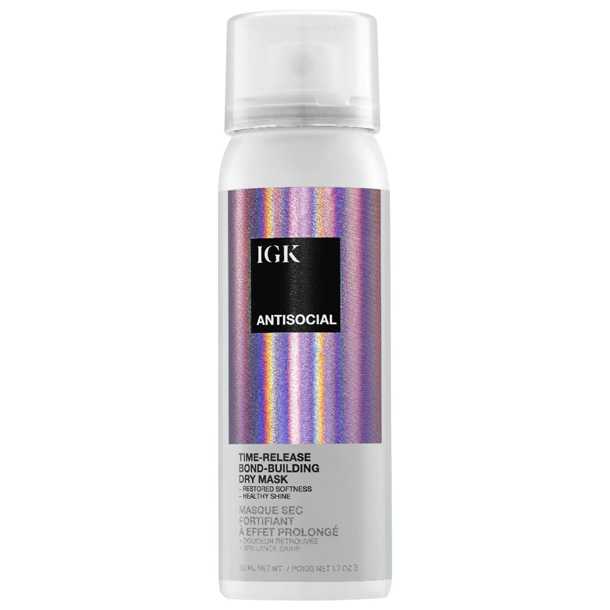 Antisocial Leave-In Dry Hair Mask: Bond Building, Vegan, Sulfate-Free Ð Repair Damage, Control Frizz & Hydrate Dry Hair with No Rinse.