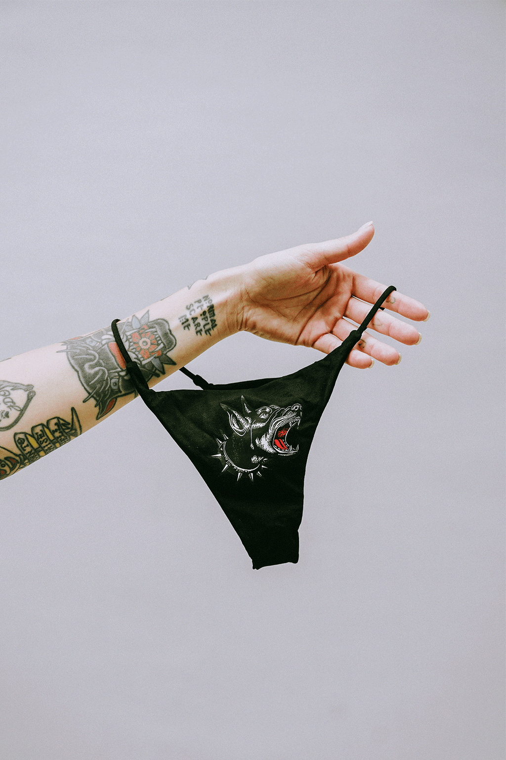 Thrash Happy Bark Bark Thong — main product shot