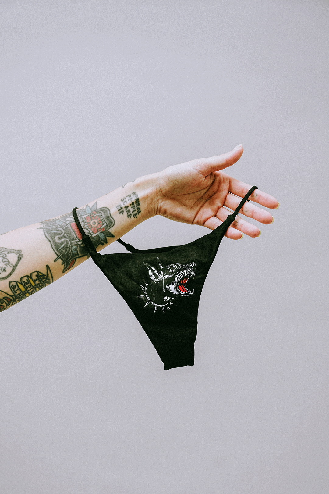 Thrash Happy Bark Bark Thong — main product shot
