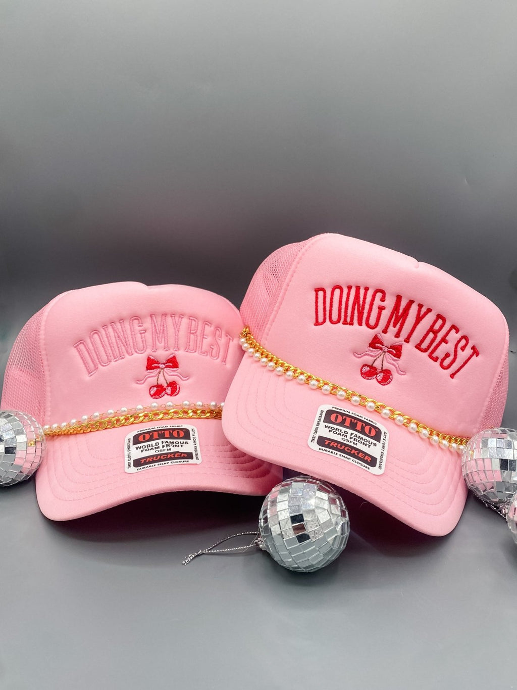 Coco & Rho Doing My Best- Trucker Hat — main product shot