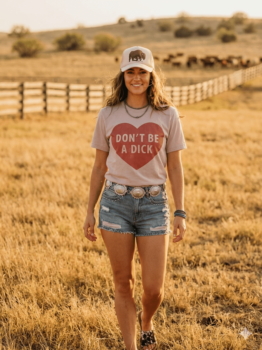 Wild Junkie Don't Be A Dick Graphic Tee — graphic tees category context