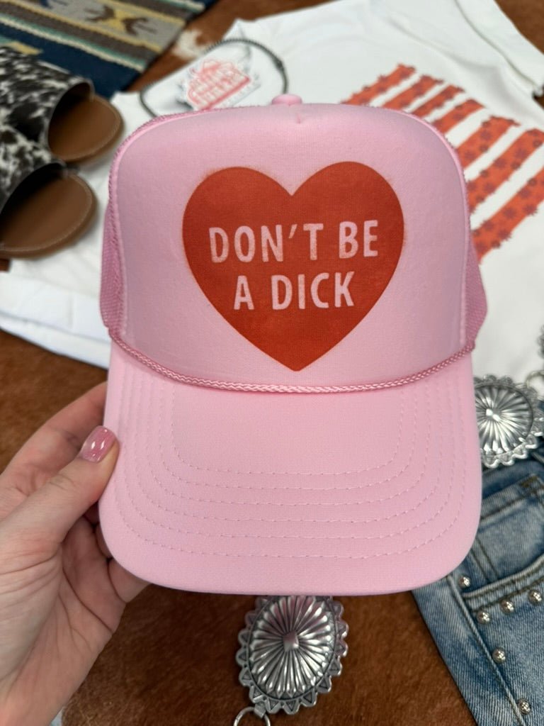 Wild Junkie Don't Be A Dick Trucker Hat — main product shot