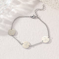 Mariam's Collection Double-sided titanium steel bracelet (MAC221)(WITH GIFT BOX) — construction detail