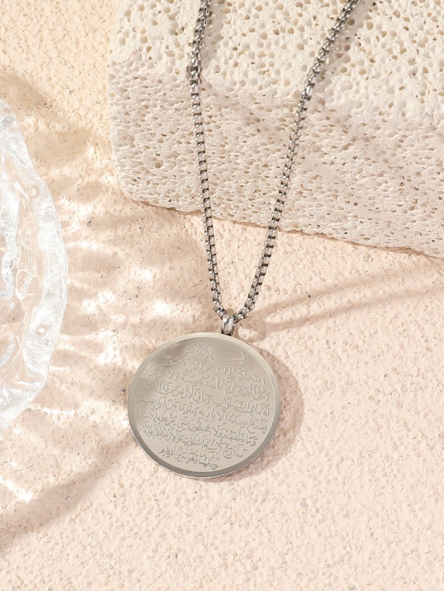 Mariam's Collection Double-Sided Titanium Steel Necklace(MAC224)(WITH GIFT BOX) — detail shot 7