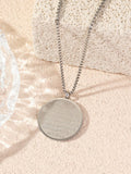 Mariam's Collection Double-Sided Titanium Steel Necklace(MAC224)(WITH GIFT BOX) — detail shot 7