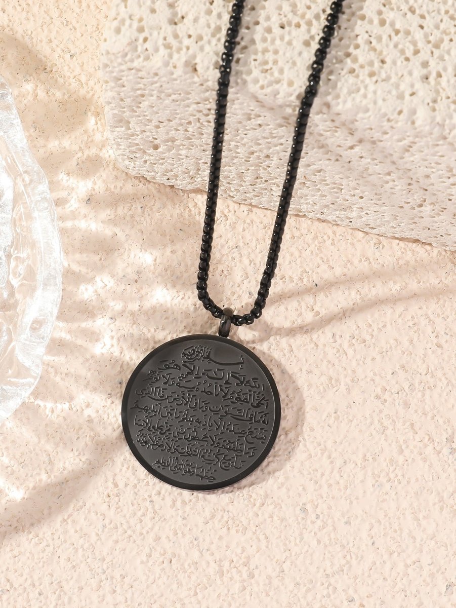Mariam's Collection Double-Sided Titanium Steel Necklace(MAC224)(WITH GIFT BOX) — detail shot 6