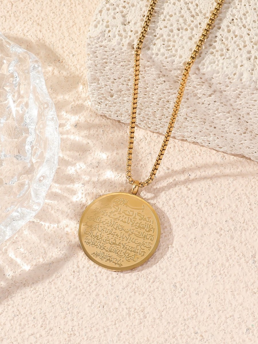 Mariam's Collection Double-Sided Titanium Steel Necklace(MAC224)(WITH GIFT BOX) — detail shot 8