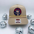 Coco & Rho Down The Hatch Khaki- Trucker Hat — main product shot