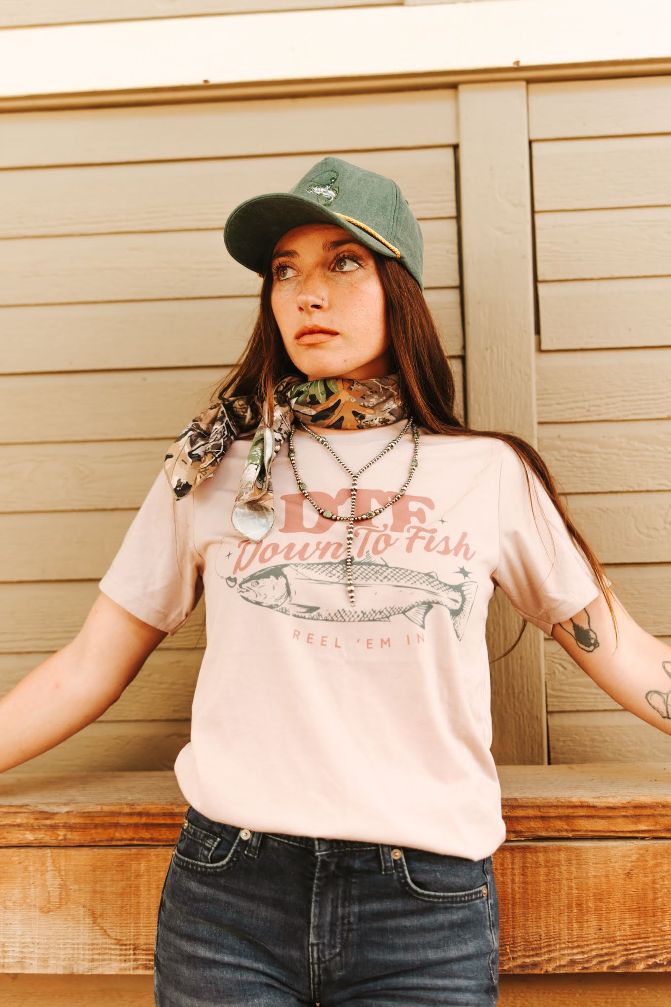 Wild Junkie Down To Fish Graphic Tee — graphic tees category context