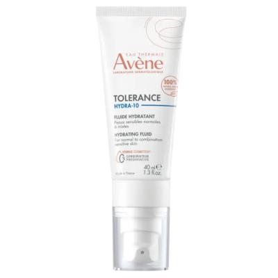 Avene Tolerance Hydra-10 Hydrating Fluid for Sensitive Skin - Gentle Moisturizer for All Ages
