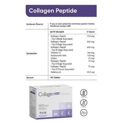 Collagen Forte Collagen Supplement 1500mg - Premium Hydrolyzed Collagen Peptides for Skin, Hair, Nail & Joint Health Support