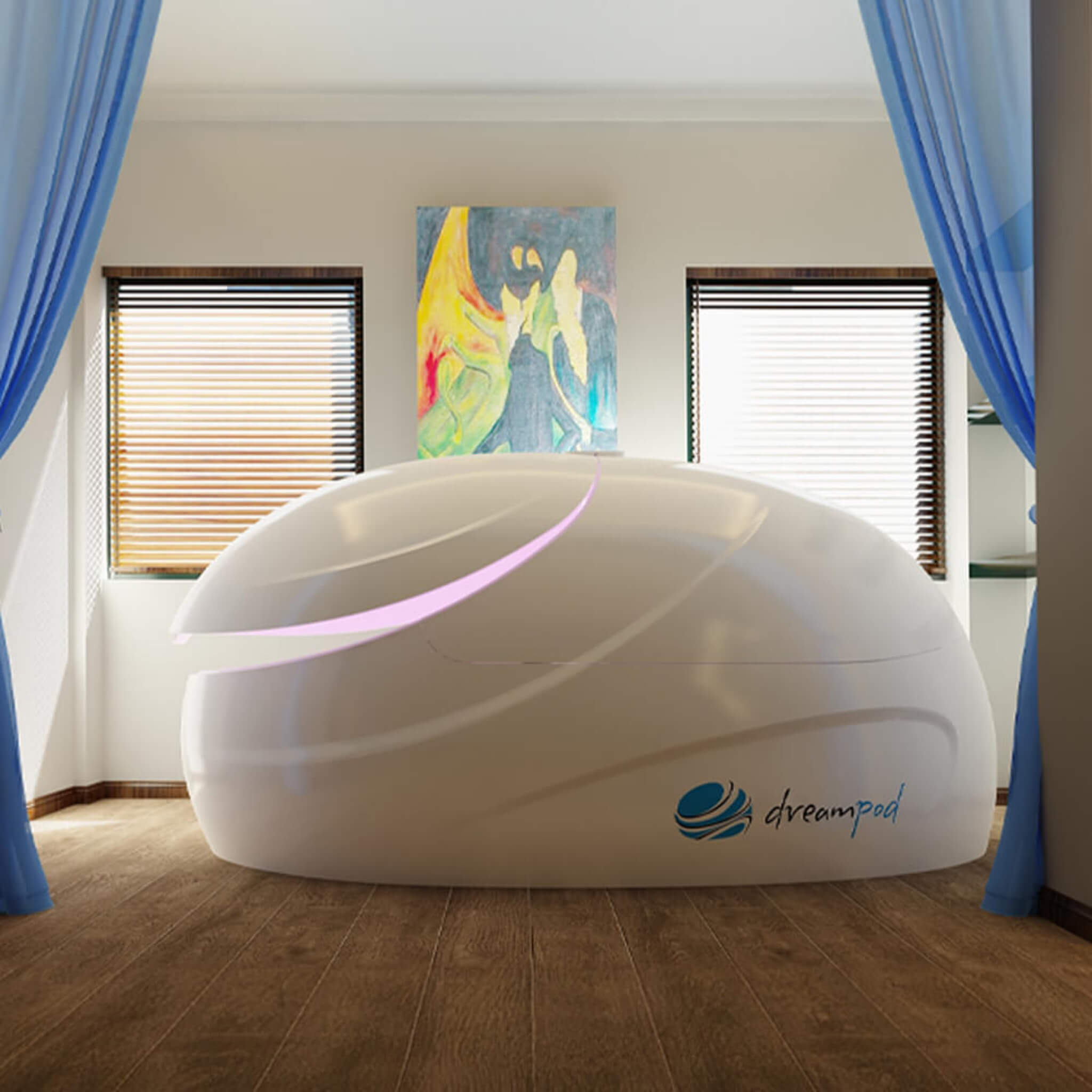 Dreampod V2 Commercial Home Flotation Sensory Isolation Tank Pod Spa [DPFP201WPE] (SAK93817) – SAKSBY WHOLESALE, view 4