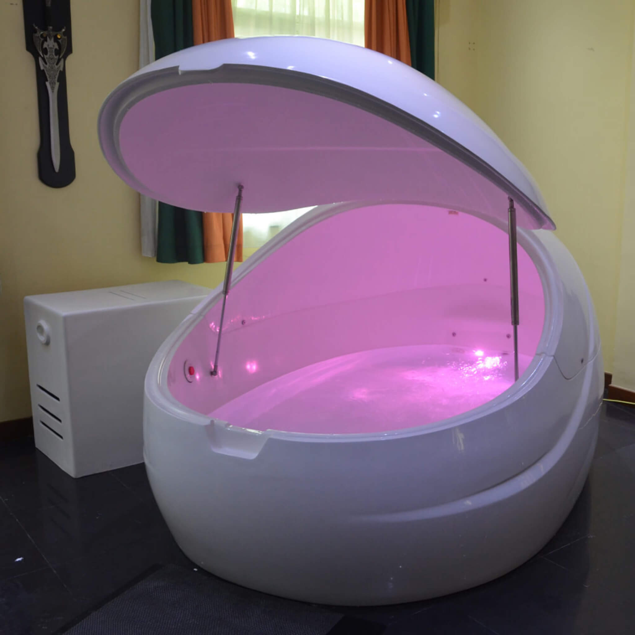 Dreampod V2 Commercial Home Flotation Sensory Isolation Tank Pod Spa [DPFP201WPE] (SAK93817) – SAKSBY WHOLESALE, view 6