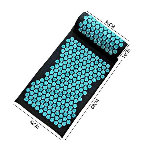 Drip Sweat Lotus Acupressure Mat and Pillow Set for Full-Body Therapy – Cavitation Machines, view 3